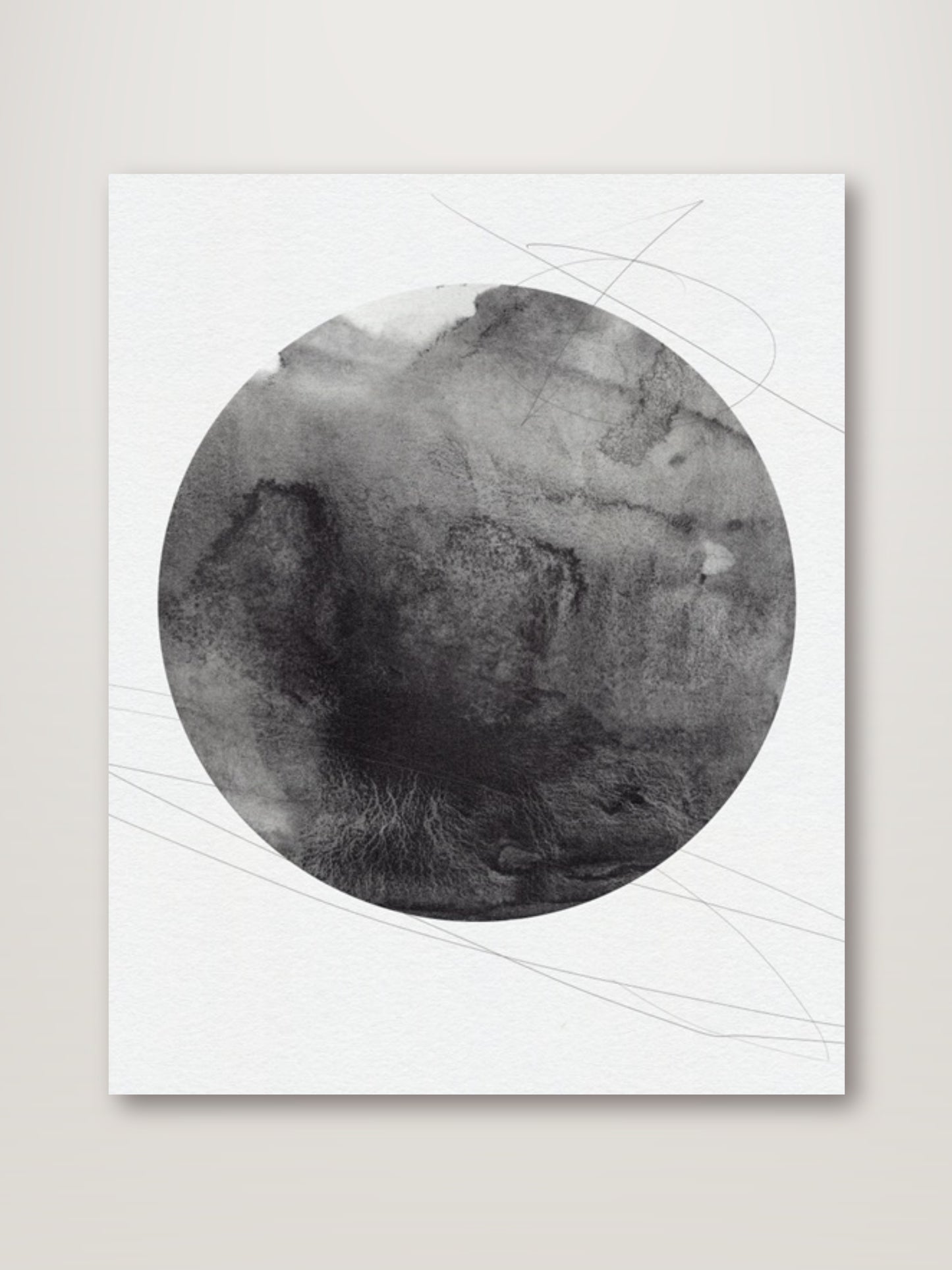 Graphite Moon I