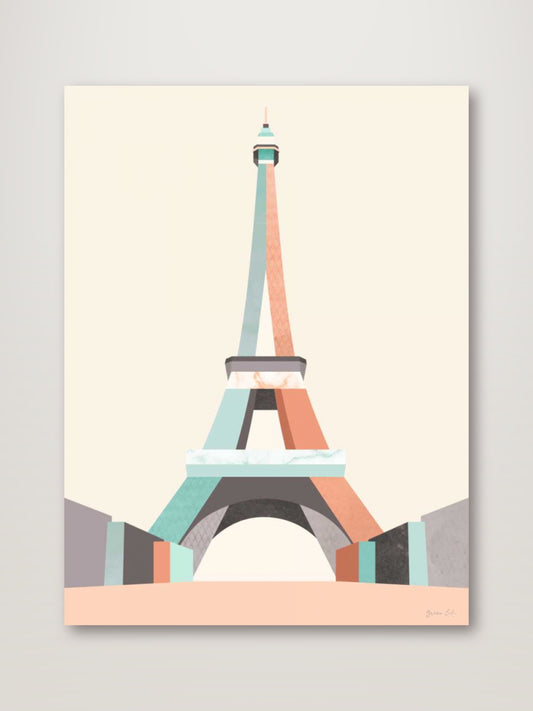 Graphic Pastel Architecture II