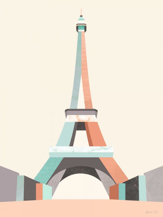 Graphic Pastel Architecture II