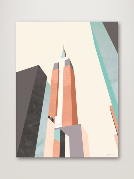 Graphic Pastel Architecture III
