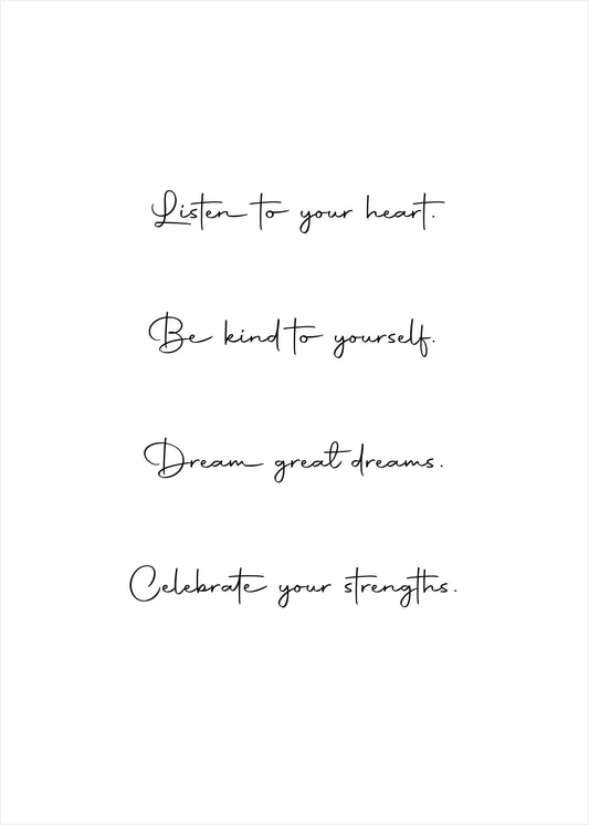 Listen to your Heart