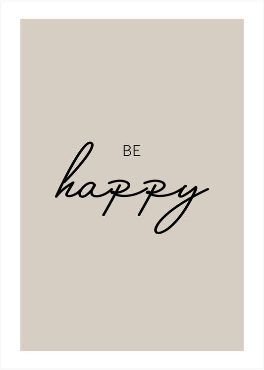 Be Happy