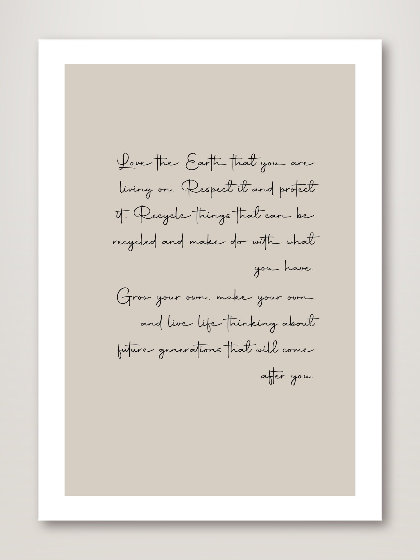 Love Your Earth