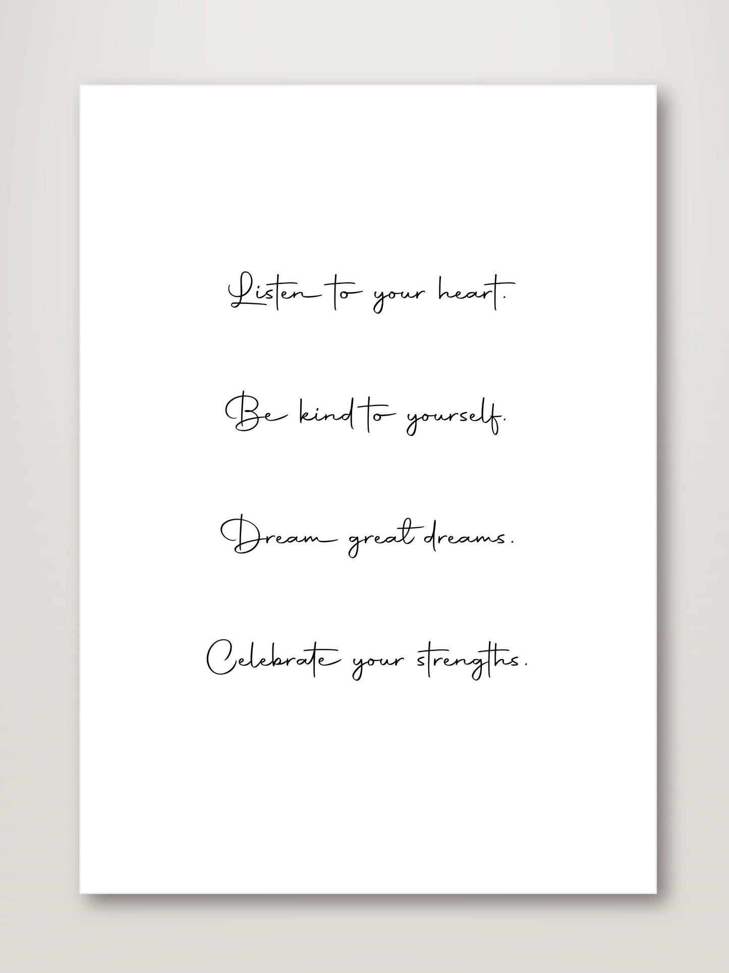 Listen to your Heart
