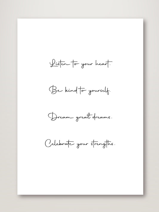 Listen to your Heart