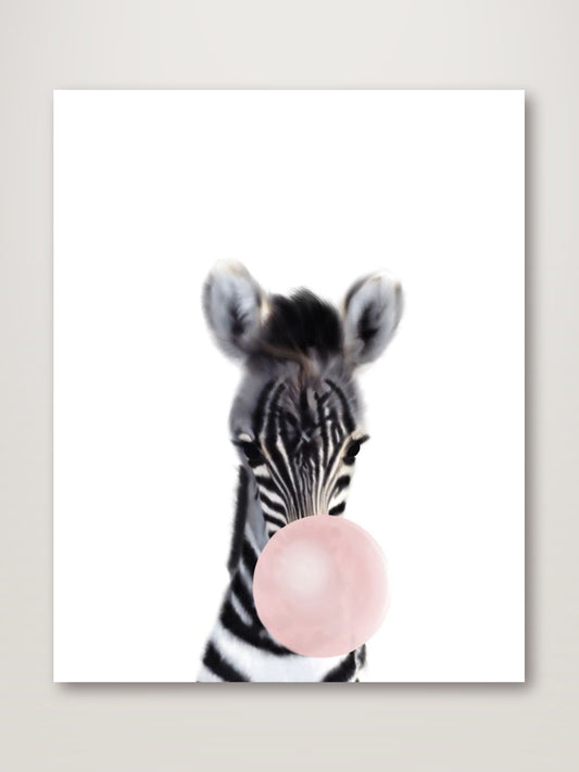 Baby Zebra Bubble Gum