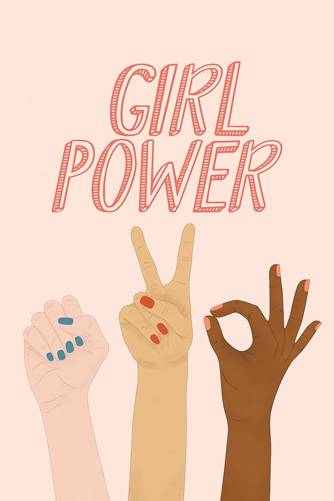 Girl Power Hands