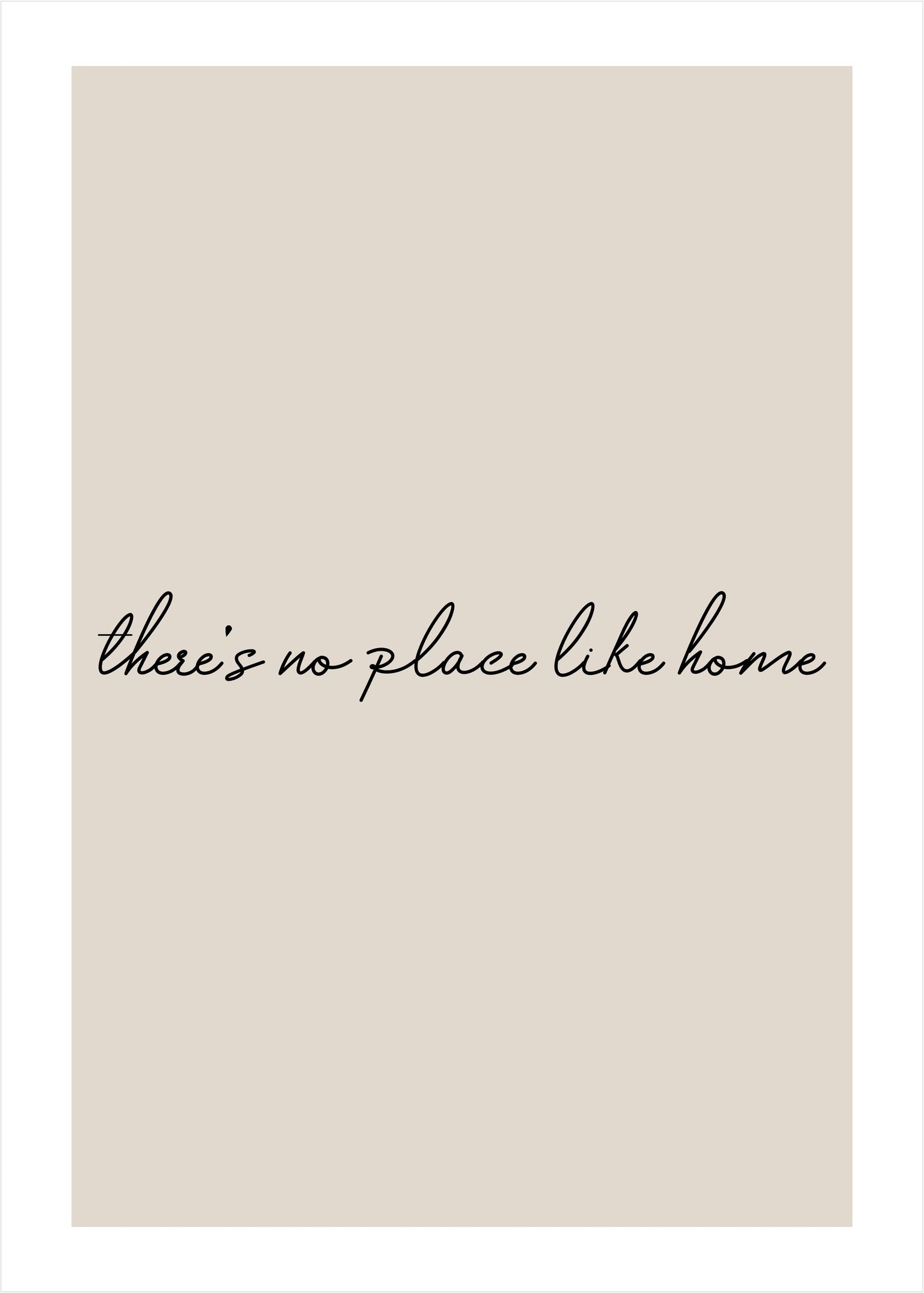 No Place Like Home