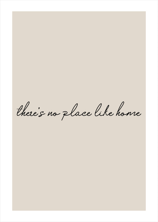 No Place Like Home