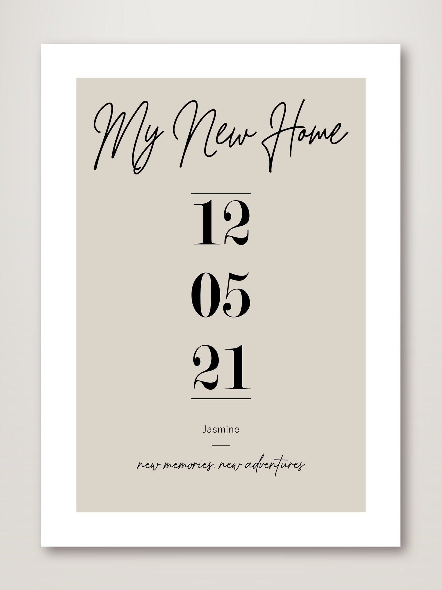 My New Home - Personalised
