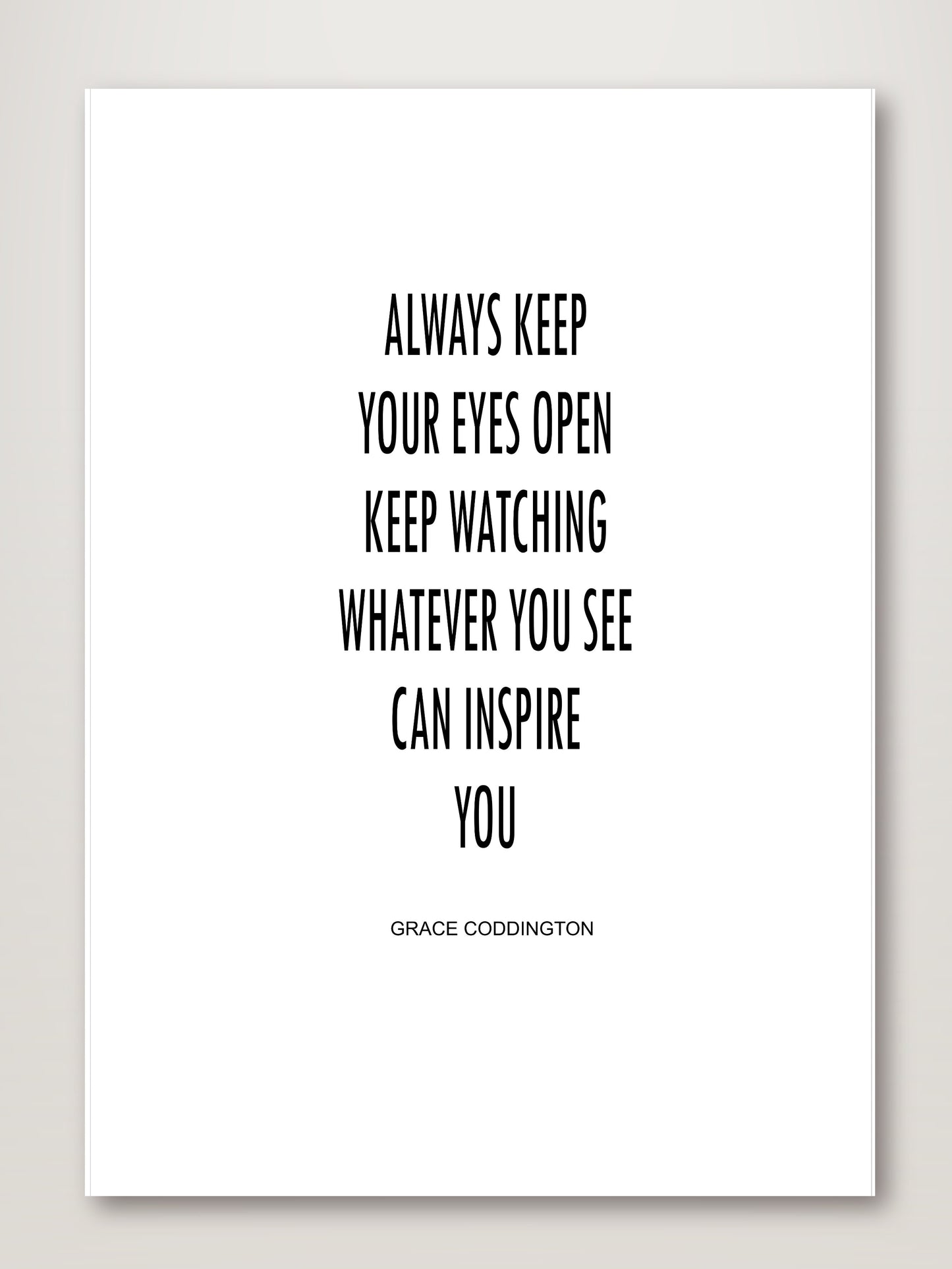 Whatever You See