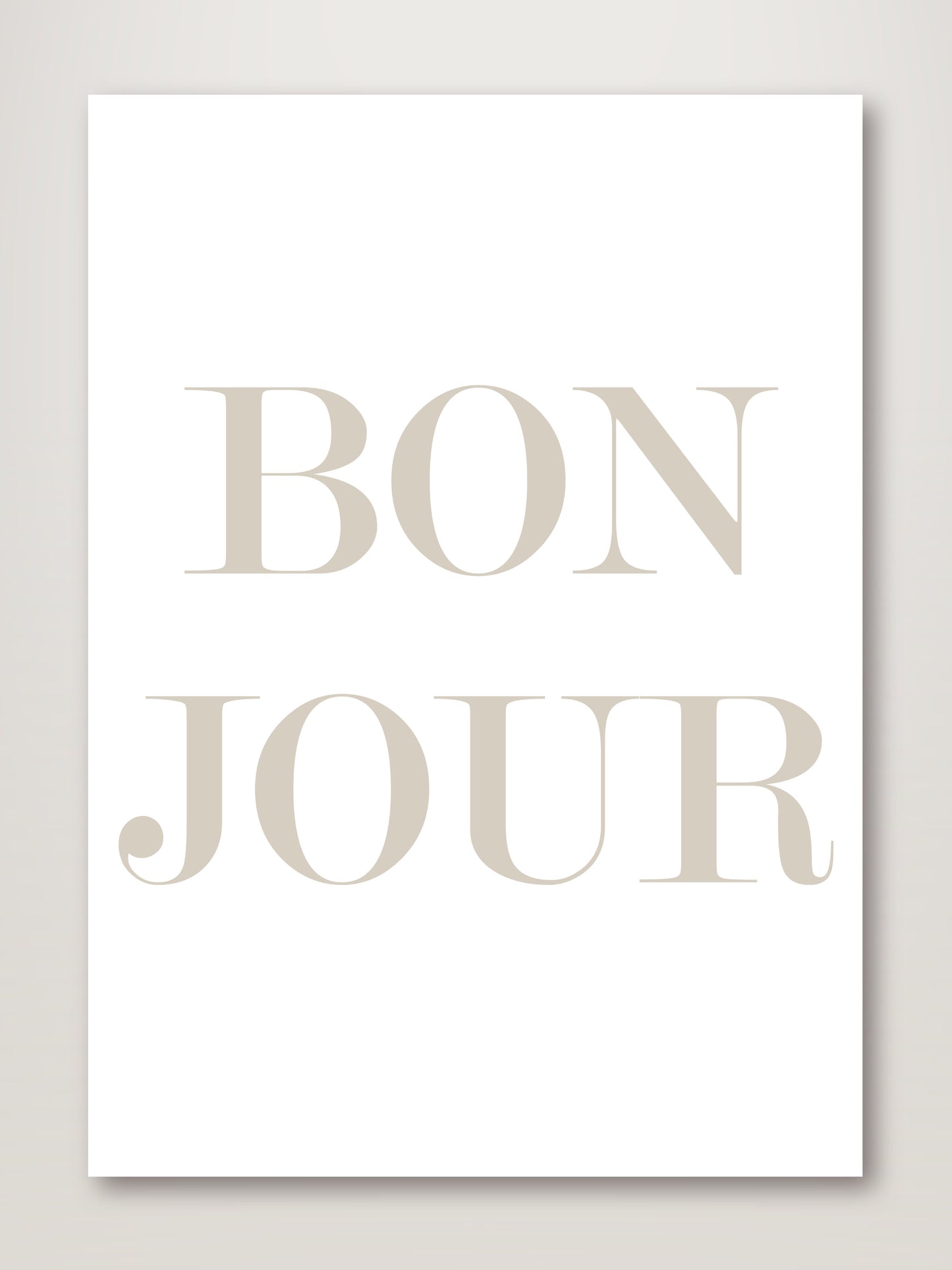 Bon Jour