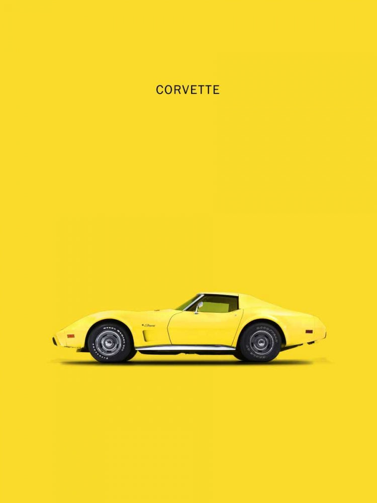 Chev Corvette Yellow