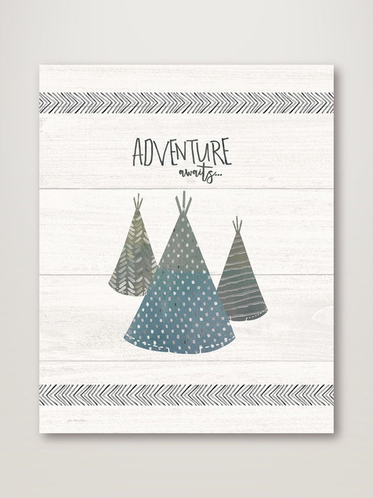 Adventure Awaits - Grey