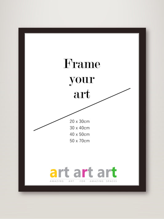 30x40cm Black Frame