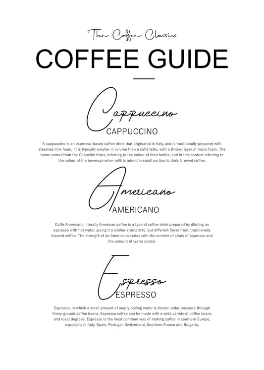 The Coffee Classics