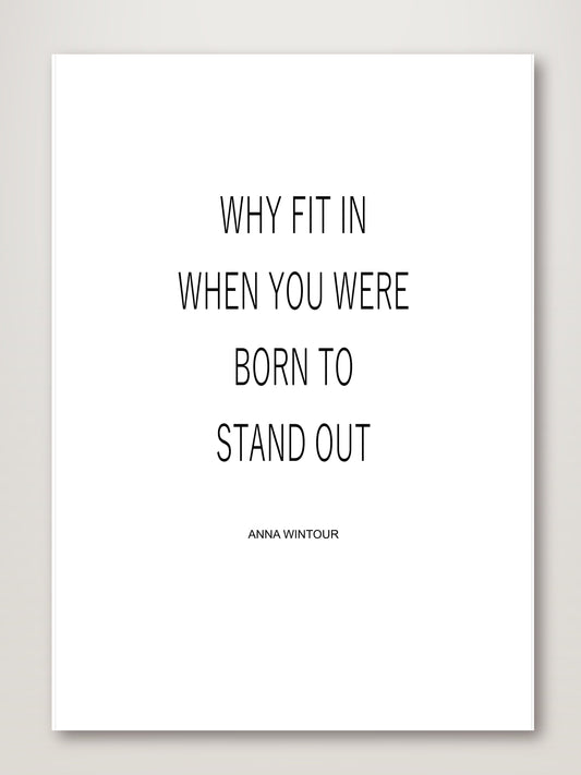 Why Fit In