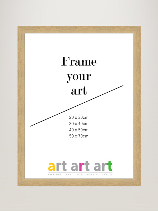 40x50cm Oak Frame