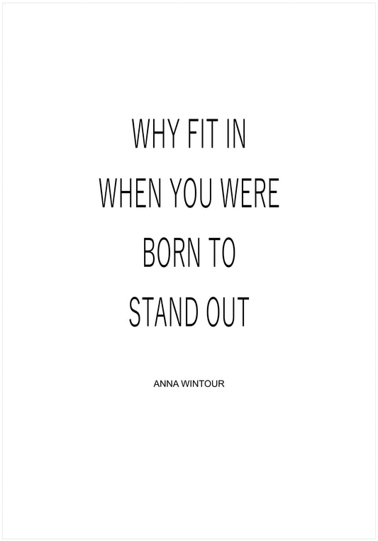 Why Fit In