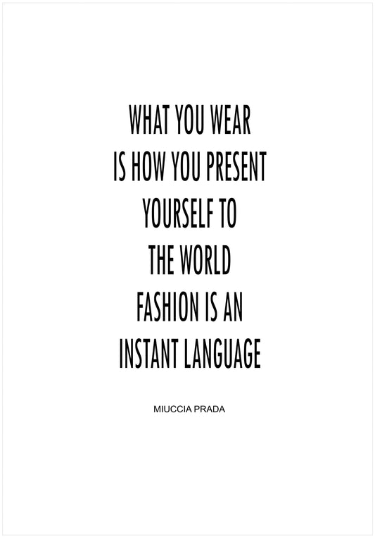 What You Wear