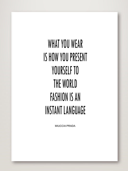 What You Wear