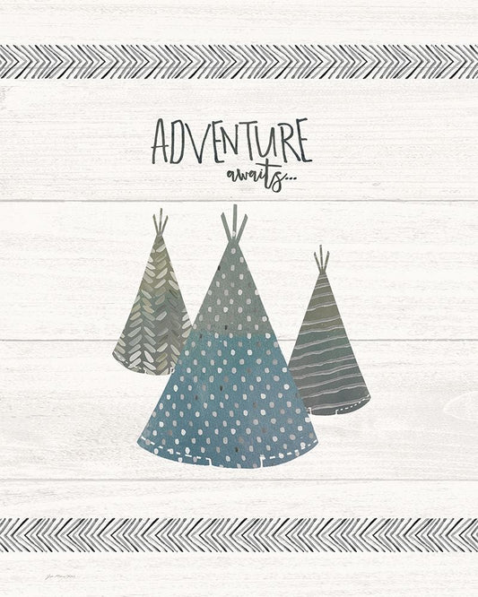 Adventure Awaits - Grey