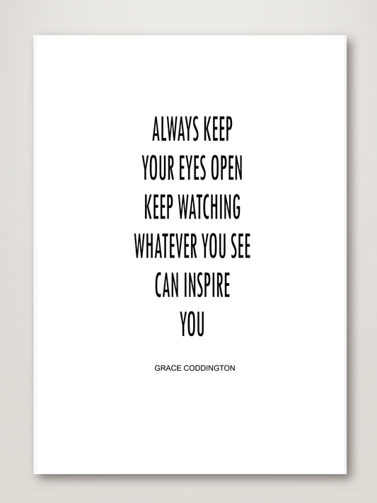 Whatever You See